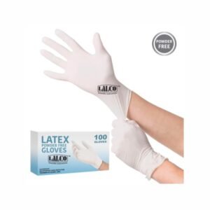 DISPOSABLE LATEX GLOVE (PK OF 100) - saiscientific